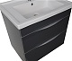 Aquanet Тумба с раковиной "Эвора 70" серый антрацит – картинка-18