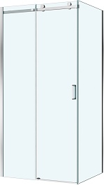 BelBagno Душевой уголок Soft Close-2 SOFT_CLOSE-2-AH-1-110/90-C-Cr 110x90 профиль хром стекло прозрачное – фотография-1