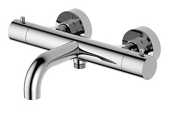 Aquatek Cмеситель для ванны с душем Европа AQ1343CR хром – фотография-1