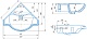 Runo Раковина мебельная Kirovit Классик 65 угловая – фотография-4