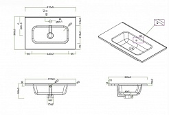 BelBagno Мебель для ванной ETNA 39 600 Rovere Moro, BTN – фотография-4