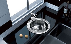 Iddis Мойка из нержавеющей стали Suno SUN51S0i77K шелк, с выпуском – фотография-5