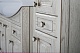 ASB-Woodline Мебель для ванной Верона 75 бежевая патина, массив ясеня – фотография-31
