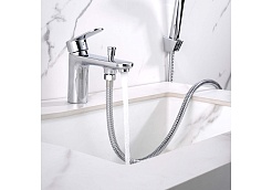 Aquatek Смеситель на борт ванны Ника AQ1844CR хром – фотография-4