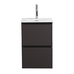 BelBagno Тумба под раковину Uno mini 40 подвесная Темно-Серый матовый – фотография-2