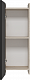 Misty Шкаф подвесной Поло 30 антрацит/дуб галифакс белый – картинка-9