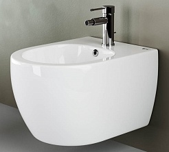 Ceramicanova Подвесное биде Play CN3002 белое – фотография-1