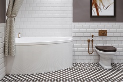 1ACReal Акриловая ванна Marseille 160x100 R – фотография-8