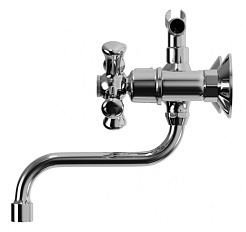 Mixline Смеситель для ванны и раковины 1/2 керамический ML10-02 – фотография-3