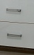 Misty Тумба с раковиной Джулия QVATRO 105 конус, 3 ящика, белая – фотография-5