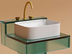 Ceramicanova Мебельная раковина Element 50 CN6052MW белый матовый – фотография-3