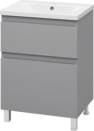 Misty Мебель для ванной Лаки 60 серая – фотография-5