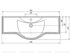 СанТа Мебель для ванной Монарх 120 – фотография-3