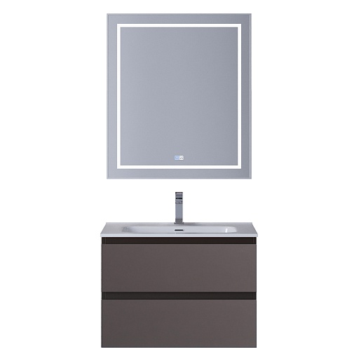 BelBagno Тумба под раковину Kraft 70 подвесная Темно-Серый матовый – картинка-13