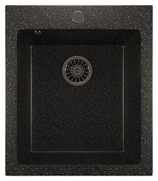 Mixline Мойка кухонная ML-GM14 черная – фотография-1