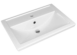 Onika Тумба с раковиной Ламина 60 напольная белая – фотография-14