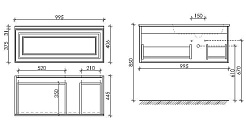 Sancos Тумба с раковиной Very 100 R bianco раковина Grace 101 R CN7015 – фотография-8