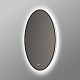Vincea Зеркало 70x70 VLM-3DE700B с ореольной подсветкой и антизапотеванием черное – фотография-8