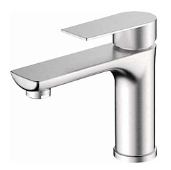 Frap Смеситель для раковины H806 F10806 сатин – фотография-1