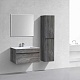 Vincea Тумба с раковиной Chiara 80 подвесная серый камень – картинка-16