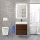BelBagno Тумба с раковиной Neon 60 с 2 ящиками подвесная Rovere Scuro – фотография-25
