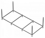 Vagnerplast Каркас для ванны 180 VPK18080