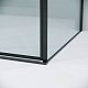 Grossman  Душевой уголок Galaxy 110x70x195 профиль черный матовый стекло прозрачное – картинка-15