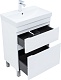 Aquanet Тумба с раковиной Слим 60 белый сатин – картинка-23
