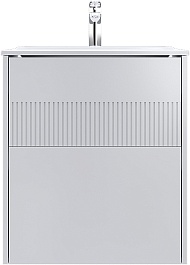 Am.Pm Тумба под раковину Func 60 подвесная белая матовая – фотография-1