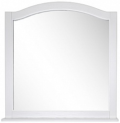 ASB-Woodline Зеркало для ванной Модерн 105 Белое – фотография-1