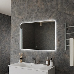 Teymi Зеркало Solli Oreol 100/70 LED сенсор T20228S – фотография-2