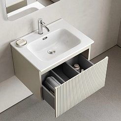 Sancos Тумба под раковину Snob R 1.0 60 beige soft – фотография-3