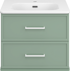 Brevita Тумба под раковину Verde 60 подвесная зеленая – фотография-1