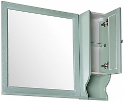 ASB-Woodline Зеркало для ванной Гранда 80 verde фисташка – фотография-2