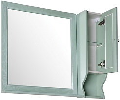 ASB-Woodline Зеркало для ванной Гранда 80 verde фисташка – фотография-2