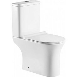 Aquanet Унитаз-компакт напольный Roll 2-C 240206 без бачка – фотография-1