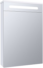 Runo Мебель для ванной Капри 60 с зеркальным шкафом Парма подвесная белая – фотография-5