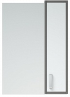 Corozo Зеркало-шкаф Спектр 50 серое