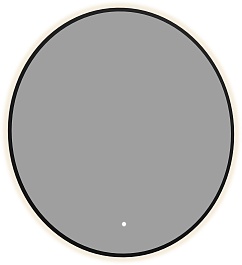 Aquanet Зеркало Контур 100x100 Led TX с подсветкой черное – фотография-2