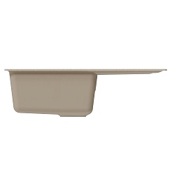 Mixline Мойка кухонная ML-GM19 бежевая – фотография-3