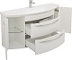 De Aqua Мебель для ванной Лонг 140, зеркало Экстра EXT V 150 F – фотография-16