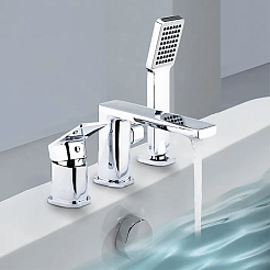 Frap Смеситель на борт ванны H46 F1146 хром – фотография-2