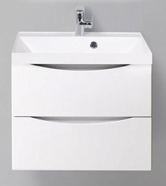 BelBagno Тумба для умывальника MARINO 600 Bianco Lucido – фотография-1