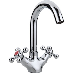 Frap Смеситель для раковины H19 F1319 хром – фотография-1