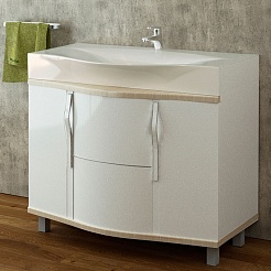 Velvex Тумба под раковину Line 100 – фотография-1