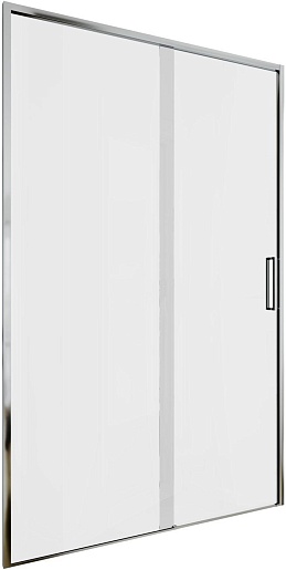 Aquanet Душевая дверь в нишу Pleasure Evo 120 AE65-N120-CT профиль хром стекло прозрачное – фото-1
