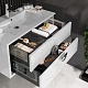 Opadiris Мебель для ванной Ибица 90 подвесная белая/хром – фотография-22