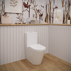 Stella Polare Унитаз-моноблок напольный Гранада KN6002000 белый – фотография-2