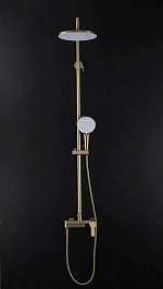 Gappo Душевая стойка G99-33 G2499-33 золотой сатин – фотография-2