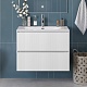 BelBagno Тумба с раковиной Uno 80 подвесная Bianco Opaco с раковиной BB-8099-80 – фотография-29